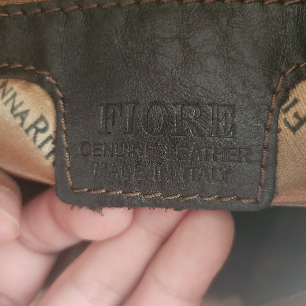 Anna Rita Fiore leather shoulder bag - Picture 6 of 7